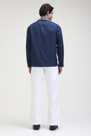 Light waight Denim Kantha Shirt