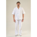 White Cotton Half Sleeve Printed Shirt | For Unisex