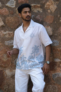 Coastal Palm Shirt