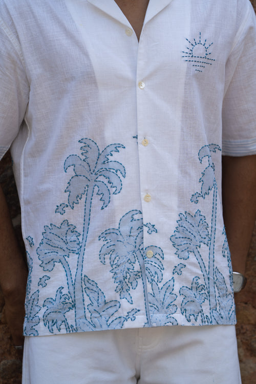 Coastal Palm Shirt